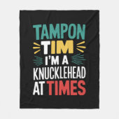 私はタイムズティム・ウォルズのディベート2024 フリースブランケット (正面)