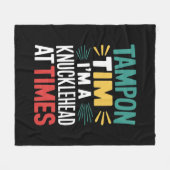 私はタイムズティム・ウォルズのディベート2024 フリースブランケット (正面(横))