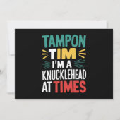 私はタイムズティム・ウォルズのディベート2024 招待状 (正面)