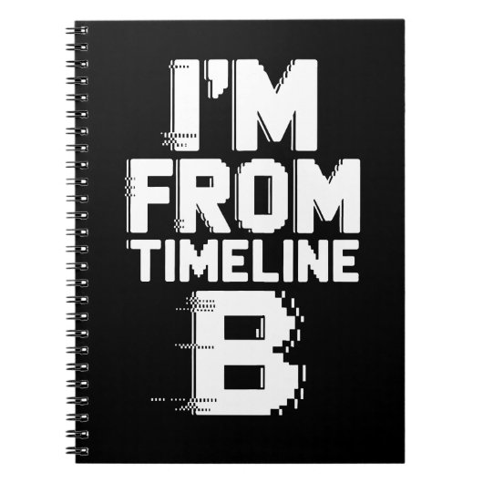 私はタイムラインBから ノートブック (正面)