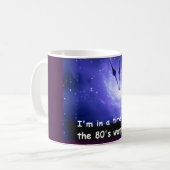 私はタイムワープ中だ コーヒーマグカップ (正面左)