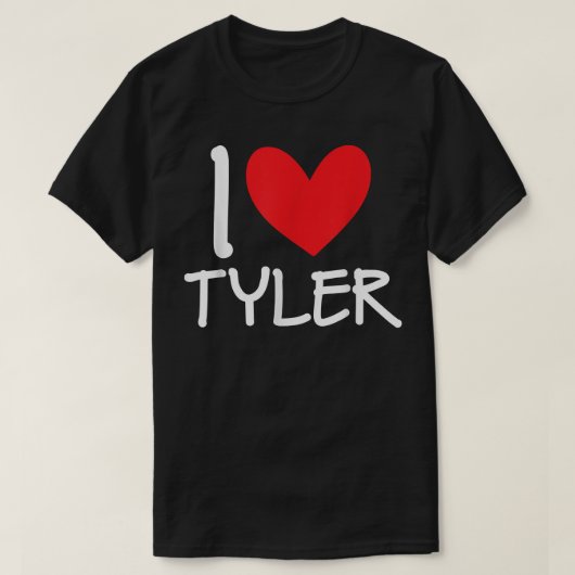 私はタイラーの名パーソナライズされた前BFFの友人 Tシャツ (デザイン正面)