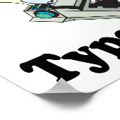 私はタイ信じプライター ポスター (角)