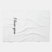 私はタオル愛します。 彼のそして彼女の物-他のリストを見て下さい キッチンタオル (横)