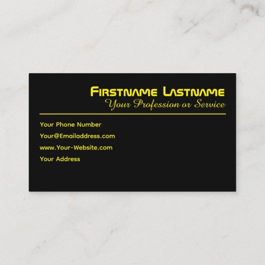 私はタクシーの運転手かタクシーの運転手として貴方の運転手だ 名刺 (裏面)