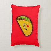 私はタコスが大好き アクセントクッション (裏面(縦))