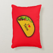 私はタコスが大好き アクセントクッション (正面(垂直))