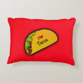 私はタコスが大好き アクセントクッション (裏面)