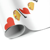 私はタコスの恋人のためのタコスを愛します ラッピングペーパー (ロールコーナー)