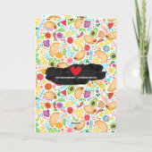 私はタコスよりもあなたを愛している – バレンタインデー シーズンカード (裏面)