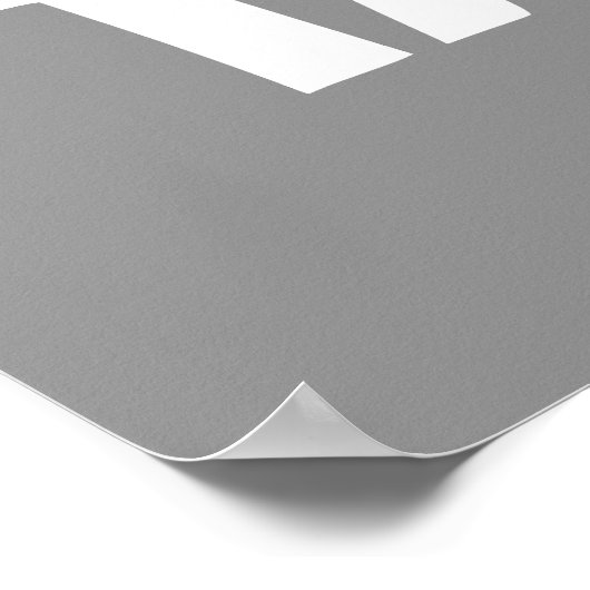 私はタコス気にを取得していない ポスター (角)