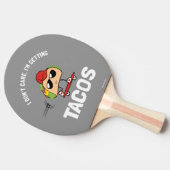 私はタコス気にを取得していない 卓球ラケット (横)
