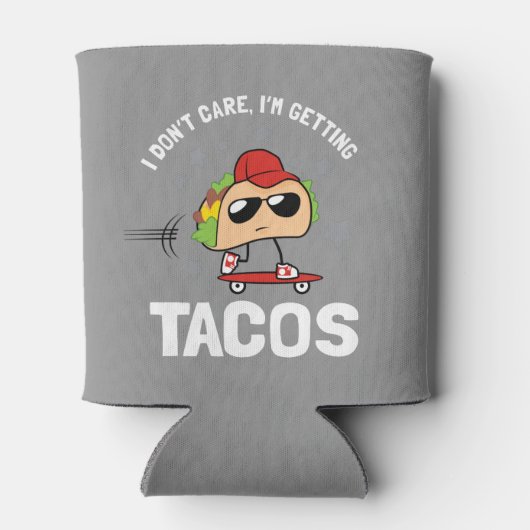 私はタコス気にを取得していない 缶クーラー (裏面)