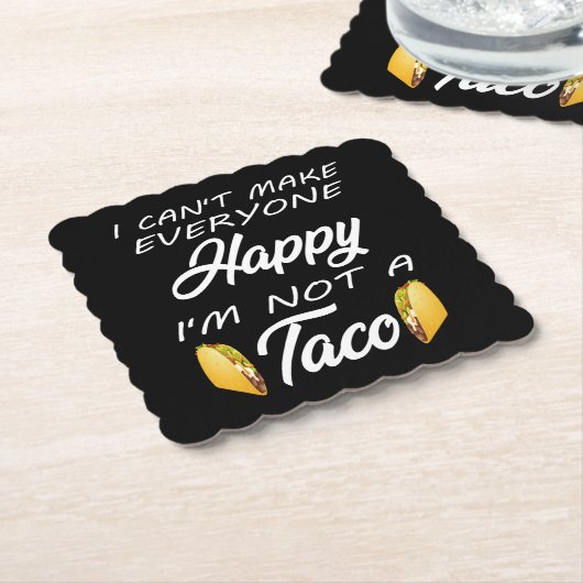 私はタコ好きじゃない皆を幸せにできない ペーパーコースター (アングル)