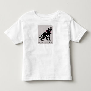 私はタスマニアの悪魔を愛する – マルパイアル – オーストラリアの自然 トドラーTシャツ