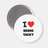 私はタッキーでいるのが大好き マグネット (正面/裏面)
