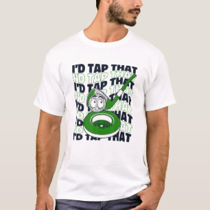 私はタップそのゴルファーGolfingレジェンドプレーヤープロゴルフ Tシャツ