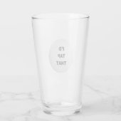 私はタップゴルフ タンブラーグラス (裏面)