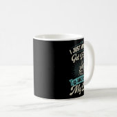 私はタトゥーを取って犬を愛撫したい コーヒーマグカップ (正面右)