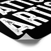 私はタトゥーアーティストが大好き ポスター (角)