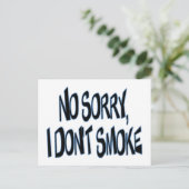 私はタバコを吸わない ポストカード (スタンド正面)