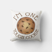 私はタフなクッキーチョコレートチップベイカーグルメ クッション (正面)