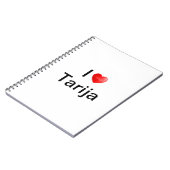 私はタリヤが大好き ノートブック (左側)