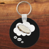 私はタンバリン遊の方が良い キーホルダー (正面)