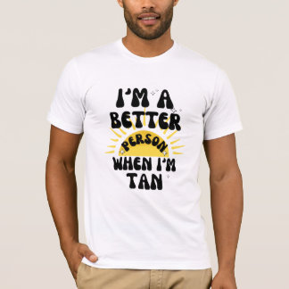 私はタンTシャツの方が良い Tシャツ