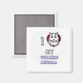 私はターキッシュアンゴラが大好き マグネット (正面/裏面)