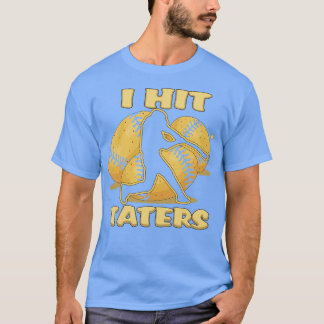 私はターズ野球ソフトボールのホームディンガー走グおもしろいを打った Tシャツ