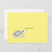 私はターリーあなたを愛している！ ポストカード (正面/裏面)