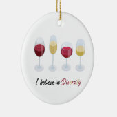 私はダイバ信じスワイングラスで セラミックオーナメント (右)