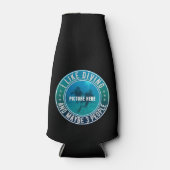 私はダイビングが好きで、多分3人がカスタマイズ可能 ボトルクーラー (正面)