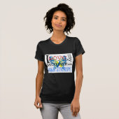 私はダウン症の私の兄弟を愛します Tシャツ (正面フル)