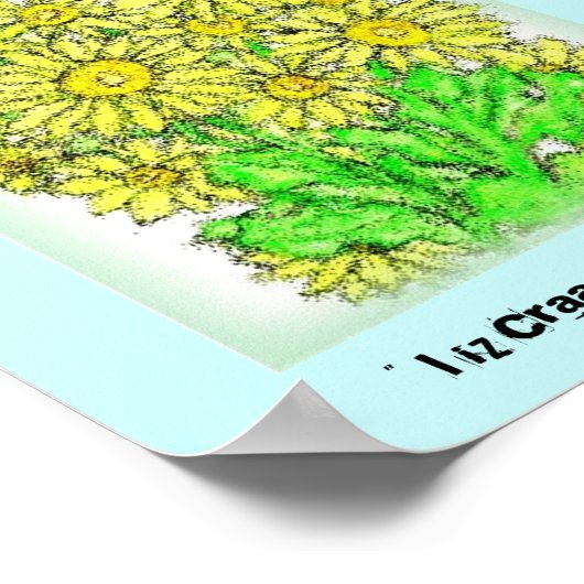 「私はダサイ人にクラジーを」 ポスター (角)