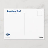 私はダッキー（アヒルちゃん）葉書 ポストカード (裏面)