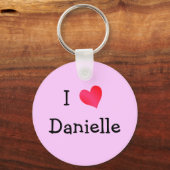 私はダニエルが大好き キーホルダー (正面)