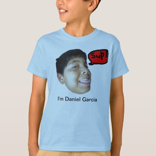 私はダニエルガルシアのTシャツです Tシャツ (正面)