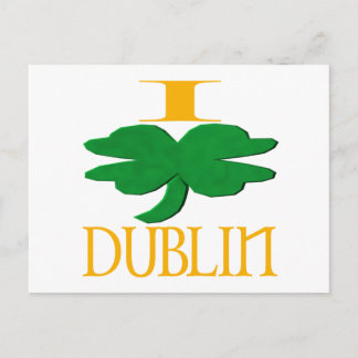 私はダブリンが大好き ポストカード