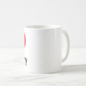 私はダリーシティを愛する コーヒーマグカップ (正面右)