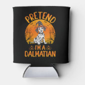 私はダルマチア犬ハロウィーンのフリ(1) 缶クーラー (正面)