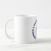 私はダルマ人にキスした コーヒーマグカップ (左)