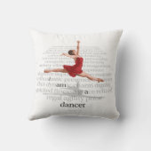 私はダンサーです クッション (裏面)