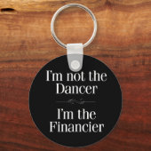 私はダンサーではない キーホルダー (正面)