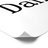 私はダンスが大好き ポスター (角)