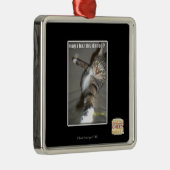 私はダンスを踊っても良いですか? メタルオーナメント (右)