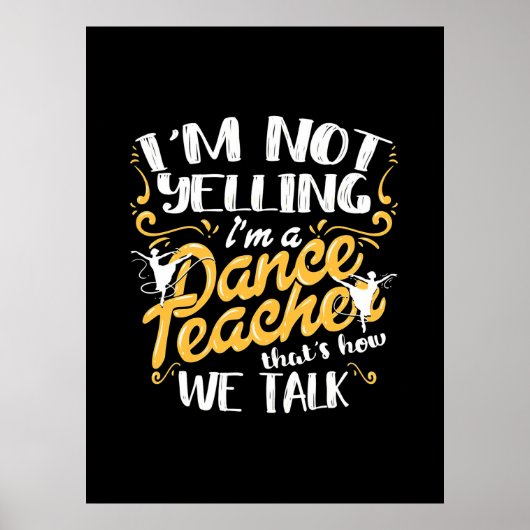 私はダンス先生 ポスター (正面)