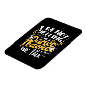 私はダンス先生 マグネット (左側)