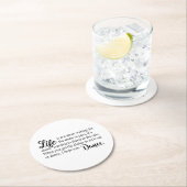 私はダンス望みます! ラウンドペーパーコースター (インサイチュ)